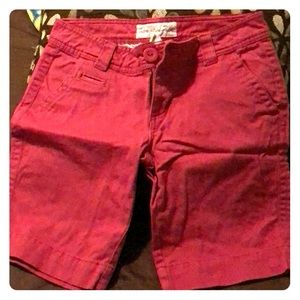 Aeropostale & Rue 21 Pink Capri shorts